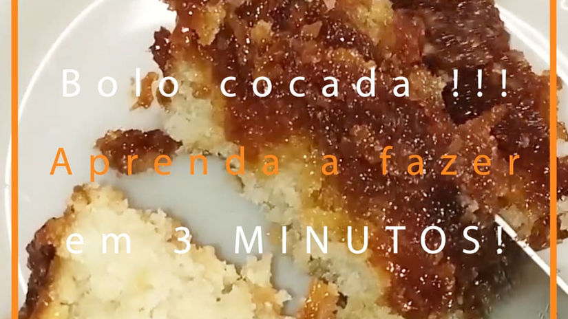 Bolo de Cocada: Delícia Úmida e Saborosa com Sabor Tropical